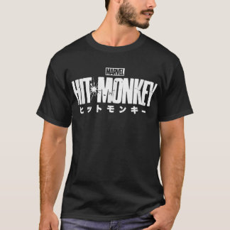 T-shirt Logo Marvel Hit Monkey 
