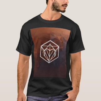 T-shirt Logo minimaliste de l'entrepreneur géométrique