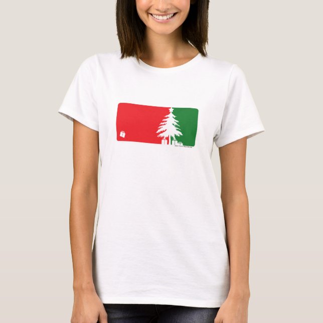 T-shirt Logo MVP de l'arbre de Noël (Devant)