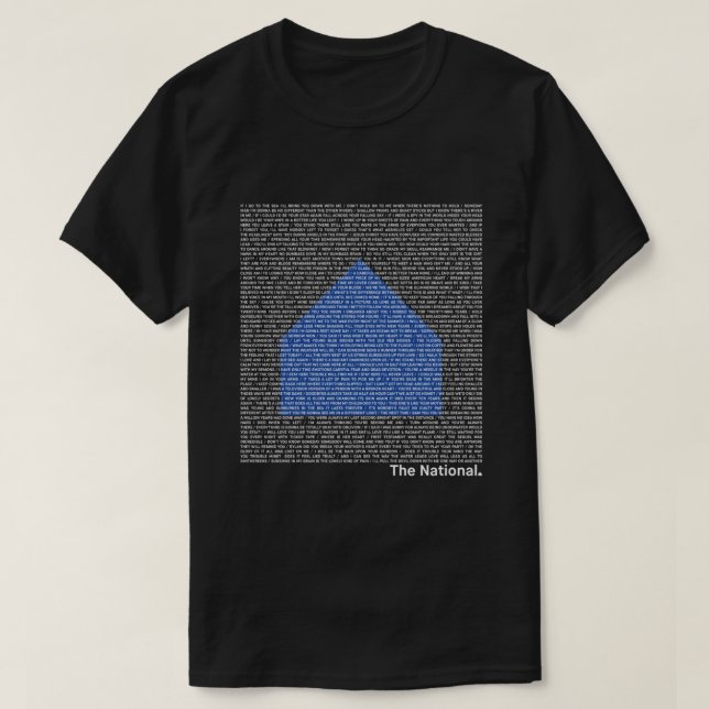 T-shirt Logo National (Band) (Sleep Well Beast) et Ly (Design devant)