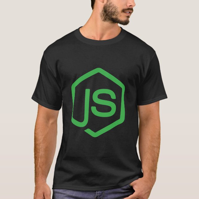 T-shirt Logo Nodejs JavaScript Web Developer (Devant)