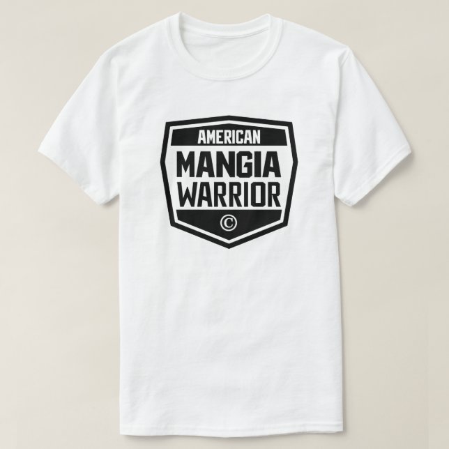 T-shirt Logo noir d'AMW (Design devant)