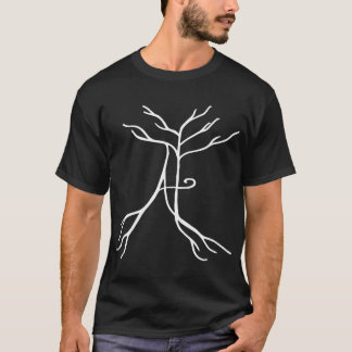 T-shirt Logo noir de musique de chasseur d'Alivia de
