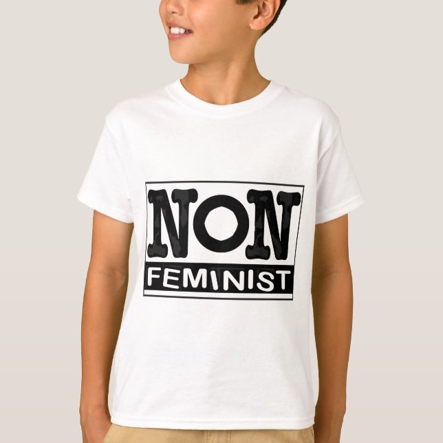 T-shirt Logo non-Féministe classique (Devant)