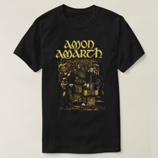 T-shirt Logo officiel de la bande Amon Amarth Thor (Design devant)