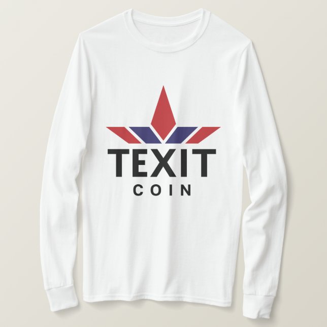 T-shirt Logo officiel TeXit Coin Blanc (Design devant)