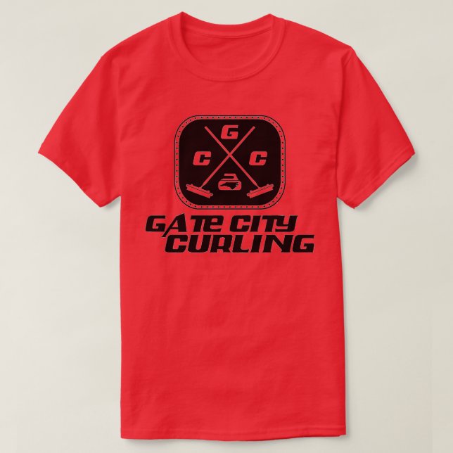 T-shirt Logo OG de Gate City Curling (Design devant)