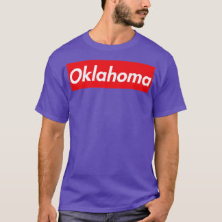 T-SHIRT LOGO OKLAHOMA SUPER USA