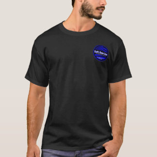 T-shirt Logo papa en direct bleu