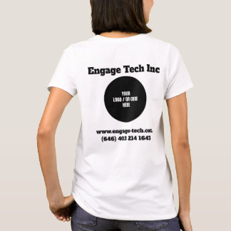 T-shirt Logo personnalisé Attire (conception avant et arri