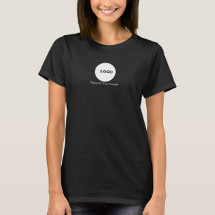 T-shirt logo personnalisé avec arrière QR