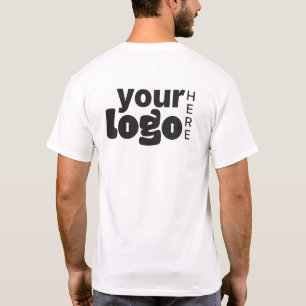 T-shirt Logo personnalisé de l'entreprise Employé de marqu