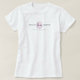 T-shirt Logo personnalisé de maquillage/concepteur de mode
