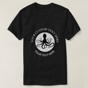 T-shirt Logo personnalisé Octopus