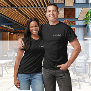 T-shirt Logo personnalisé   Personnel de l'entreprise