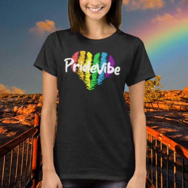 T-shirt Logo PrideVibe (Créateur téléchargé)