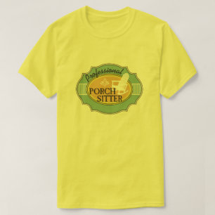 T-shirt Logo professionnel de garde d'enfants de porche