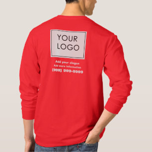 T-shirt Logo Professionnel Personnalisé Petite Entreprise 
