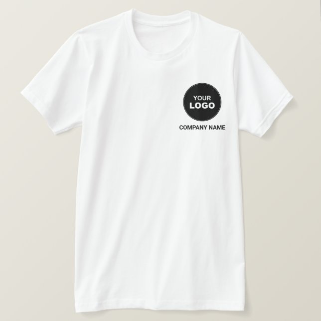 T-shirt Logo promotionnel professionnel personnalisé (Design devant)