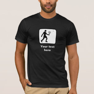 T-shirt Logo Racquetball — Personnalisable