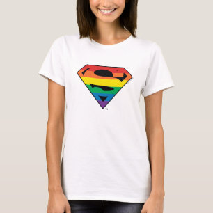 T-shirt Logo Rainbow de Superman