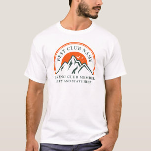 T-shirt Logo randonnée Club Employés et Membres personnali