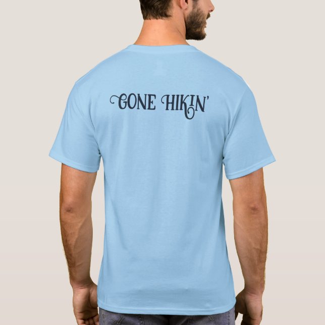T-shirt Logo Randonnée personnalisé (Dos)
