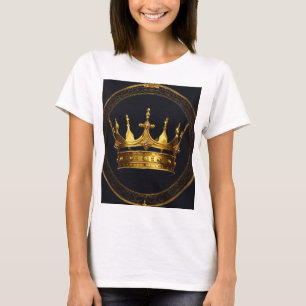 T-Shirt Logo Reine pour Femmes   Conception Couron