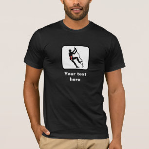 T-shirt Logo Rock Climber — Personnalisable
