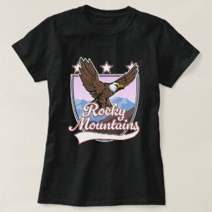 T-shirt Logo Rocky Mountains