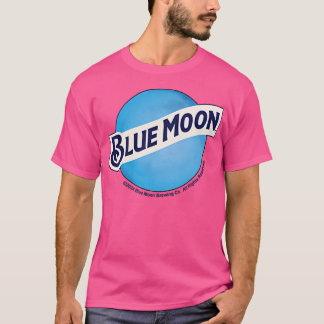 T-shirt Logo rond Lune Bleue