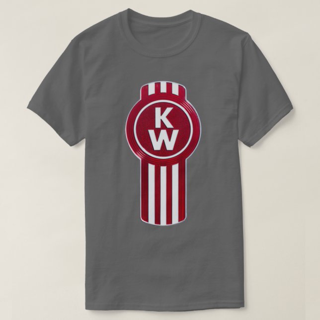 T-shirt logo rouge kw (Design devant)