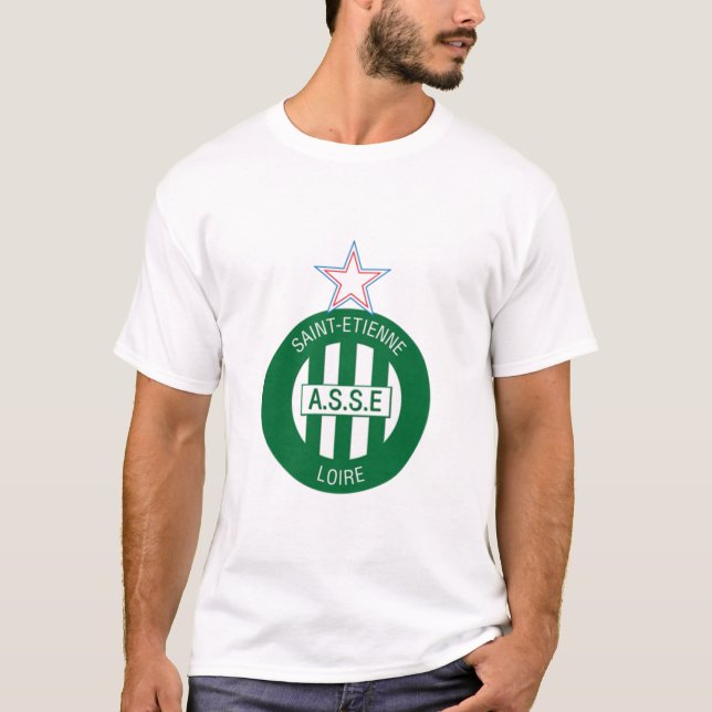T-shirt Logo Saint Etienne (Devant)