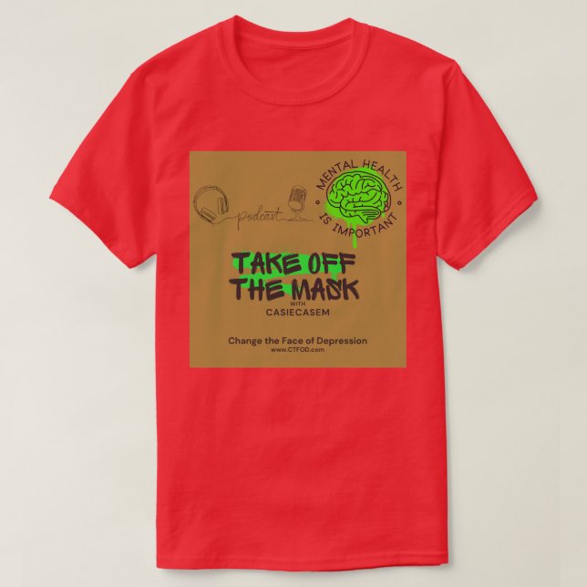T-shirt Logo_Saumon du balado TOTM (Design devant)