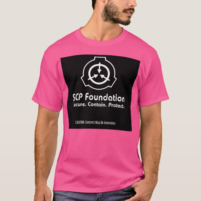 T-shirt Logo Scp Foundation (Devant)
