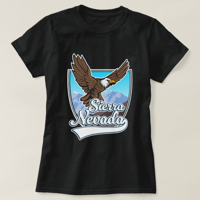 T-shirt Logo Sierra Nevada USA (Design devant)