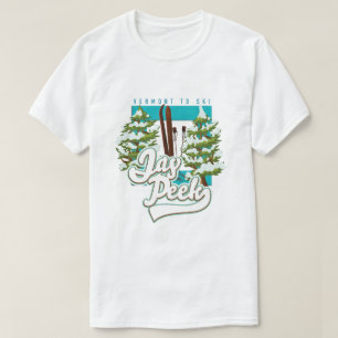 T-shirt Logo ski Jay Peek Vermont