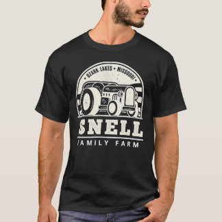 T-shirt Logo Snell Family Farm de Ozark Essential T-Shir