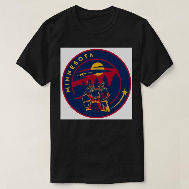 T-shirt Logo sportif du Minnesota (Design devant)