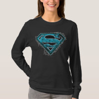 Logo Supergirl Barbed Wire and Flowers