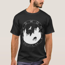 Logo T (couleurs foncées) de Wildwoods des hommes