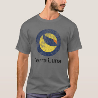 T-shirt Logo Terra LUNA Crypto Distressed