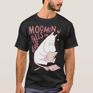 T-shirt Logo texte noir Moomin