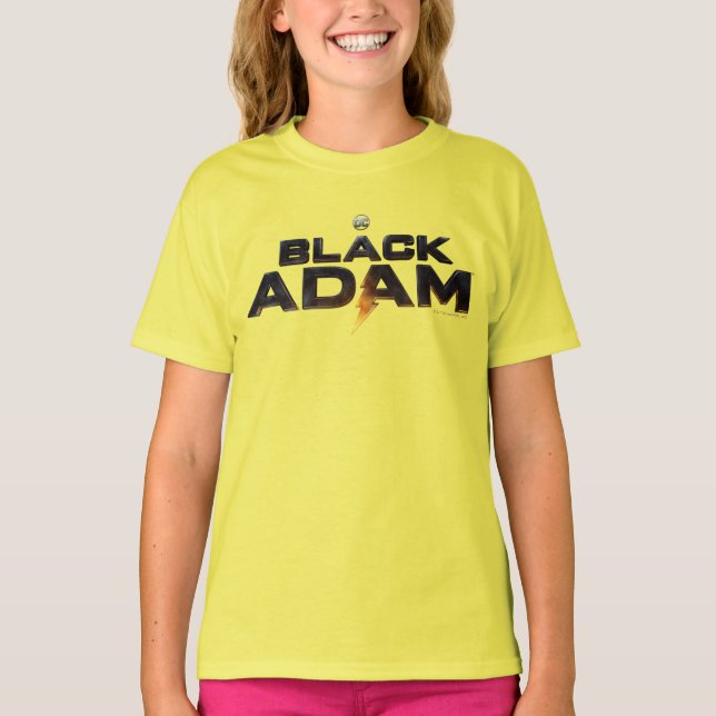 T-shirt Logo théâtral Black Adam (Devant)