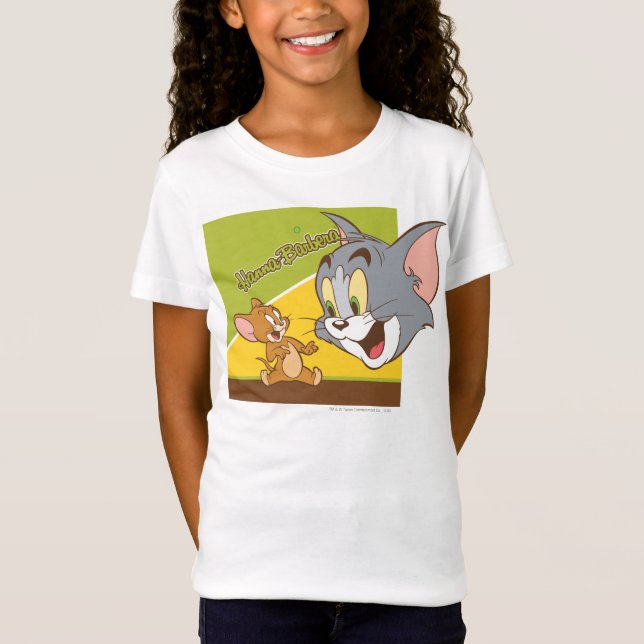 T-Shirt Logo Tom et Jerry Hanna Barbera (Devant)