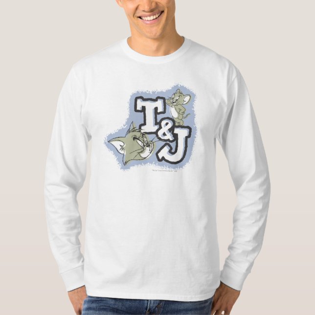 T-shirt Logo Tom et Jerry T&J (Devant)