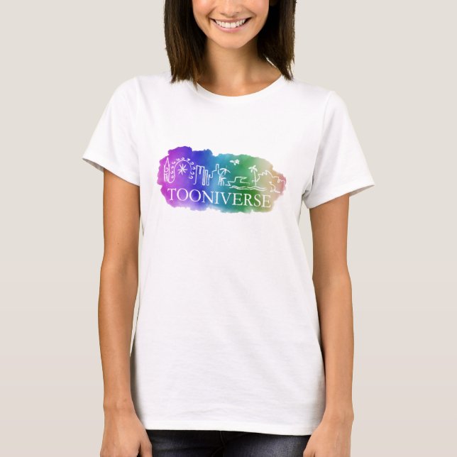 T-shirt Logo Tooniverse Chemise (Devant)