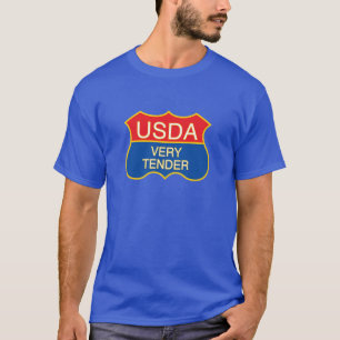 T-shirt Logo USDA Very Tender