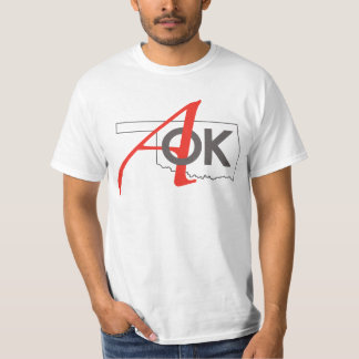 T-shirt Logo variable de couleur/style AOK