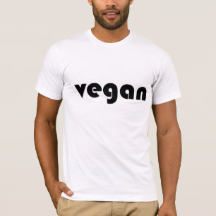 T-shirt logo végétalien